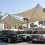 مظلة سيارات شدّة